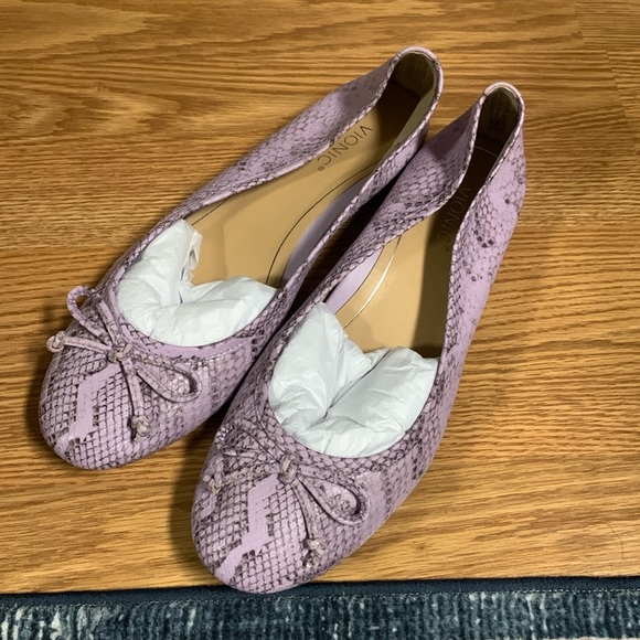 Vionic purple lavender ballet flat shoes qvc - Picture 1 of 4